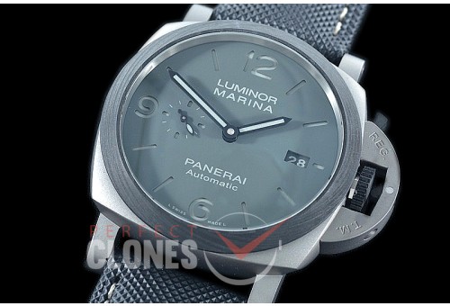 0 0 0 0 PN1662W01 XF/VSF Pam 1662W Luminor 1950 3 Days Marina DMLS TI/FC/LE Grey VS P9010 