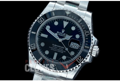 0 0 0 0 0 0 RLSS00851 ZF 904L Steel Submariner 116610LN SS/SS Black SA 3135