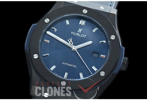 HBFS-45-0014 ANF/OXF Classic Fusion 45mm Automatic PVD/LE Blue Asian Clone 2892