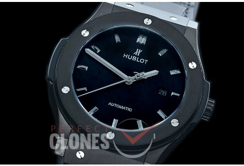 HBFS-45-0012 ANF/OXF Classic Fusion 45mm Automatic PVD/LE Black Asian Clone 2892