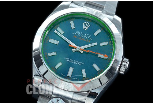0 0 RLM00712 JF/ARF V3 904 Steel Milgauss 116400GV SS/SS Blue SH 3131
