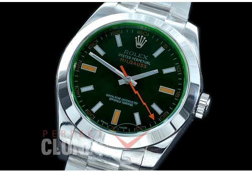 0 0 RLM00711 JF/ARF V3 904 Steel Milgauss 116400GV SS/SS Black SH 3131