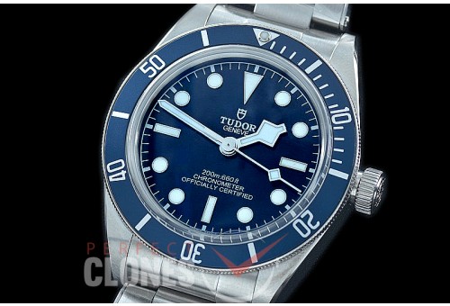 TU00089B ZF Black Bay Fifty Eight Special Edition Heritage Black Bay Shield 79030B SS/SS Blue Asian Clone 2824 