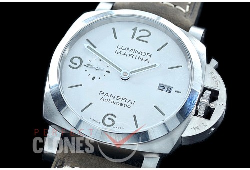 0 0 0 0 0 PN1314W01 XF/VSF Pam 1314W Luminor 1950 3 Days Marina SS/LE White VS 9010