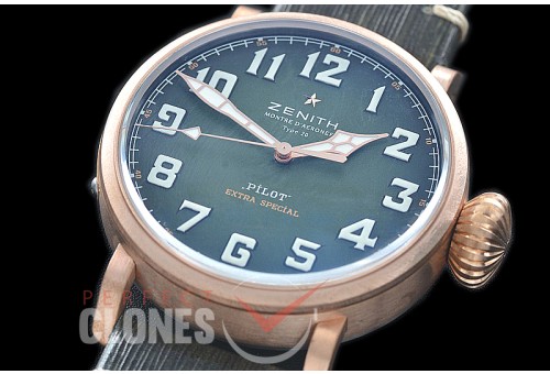 0 0 0 0 0 ZN00063 XF/VSF V2 Pilot Type 20 Bronze BZ/LE Black Green A-2824