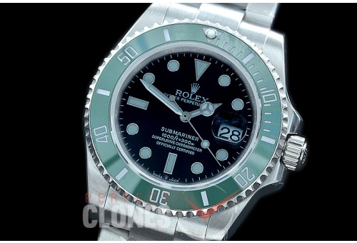  RLS-41-0182 SKY-F 2020 41mm Submariner 126610LV SS/SS Black A-2813 Free Shipping 