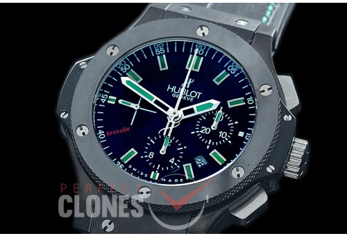 0 0 0 0 HB00998 LX-F Big Bang Greengo Bang Special Edition PVD/CER/LE Black A-7750 
