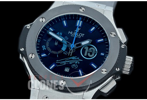 0 0 0 0 HB00991 LX-F Big Bang Maradona 10 Special Edition SS/CER/RU Black A-7750 Secs at 3 