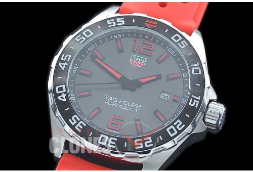 0 0 0 0 TGF1-50004R Formula 1 Automatic SS/RU Grey/Red A-2813 