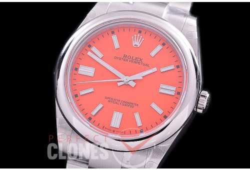 RLOY-41-105S BP Osyter Perpetual 41mm 124300 SS/SS Coral Red Sticks VR 3230