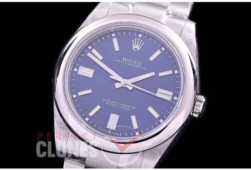 RLOY-41-103 BP Osyter Perpetual 41mm 124300 SS/SS Blue Sticks A-2836