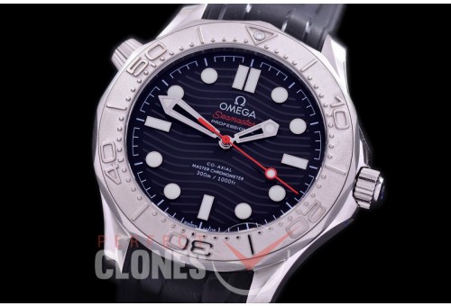 0 OM300M-0002R XF/VSF Seamaster Diver Nekton Edition 300M SS/RU Black Asian 2824 Mod 8806
