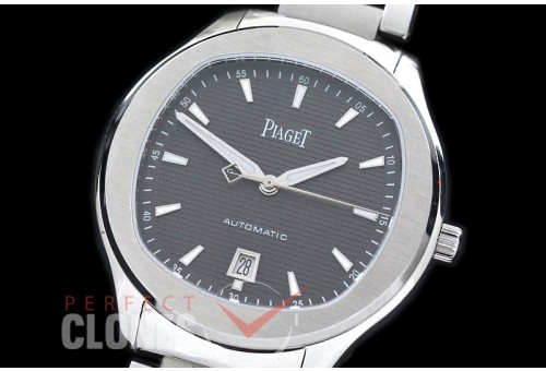 0 0 0 PI-PS-103 Polo S Automatic SS/SS Grey Miyota 90165 Mod Calibre 1110P