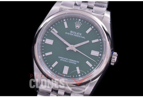 RLOY-36-114S BP Osyter Perpetual 36mm 126000 SS/SS Green Sticks VR 3230