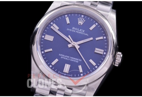 RLOY-36-113 BP Osyter Perpetual 36mm 126000 SS/SS Blue Sticks A-2836
