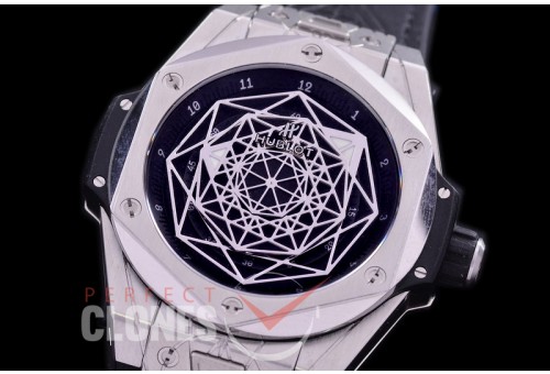 HB-SB-102 DF Big Bang Sang Bleu 45mm SS/LE Black Miyota 8215 Modified