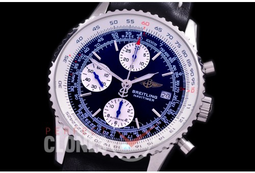 0 0 0 0 0 0 BLNVC-41-107L ANF/OXF Navitimer 41mm Chronograph SS/LE Black Sticks A-7750 28800