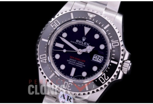 0 0 0 0 RLSD00902 JF/ARF V4 2017 43mm Sea Dweller 4000 126600 SS/SS Black A-2824 904L Steel