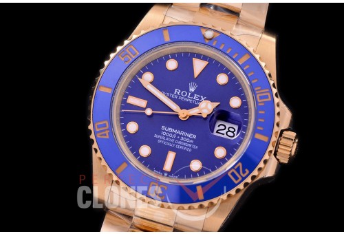  RLSF-41-0012 BP 2020 41mm Submariner 126618LB YG/YG Blue SA 3235