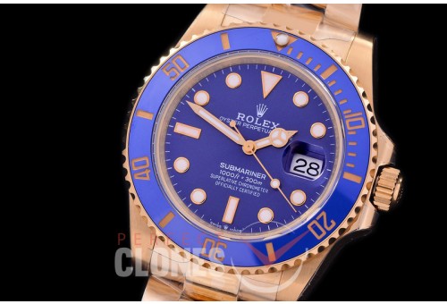  RLSF-41-0012A BP 2020 41mm Submariner 126618LB YG/YG Blue A-2836 