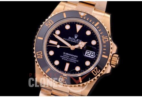 RLSF-41-0011 BP 2020 41mm Submariner 126618LN YG/YG Black SA 3235