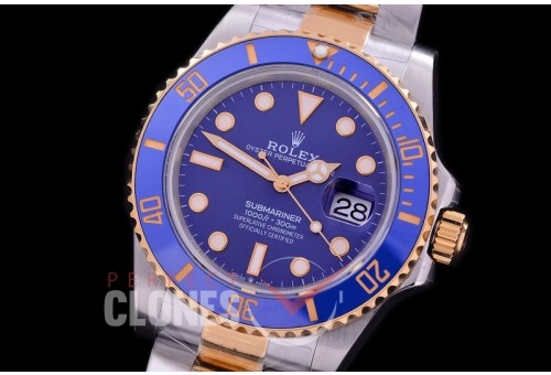  RLST-41-0902 BP 2020 41mm Submariner 126613LB SS/YG Blue A-2813 - Lite 