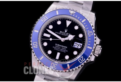 RLS-41-0103 XF/VSF 904L Steel 2020 41mm Submariner 126619LB SS/SS Black/Blue VS 3235 / 72 Hours Power Reserve 