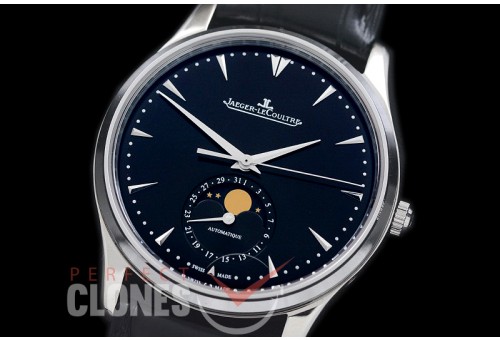 0 0 JLMA-122 Master Automatic Calender Ultra-thin SS/LE Black Asian Customized Clone Calibre JL 925