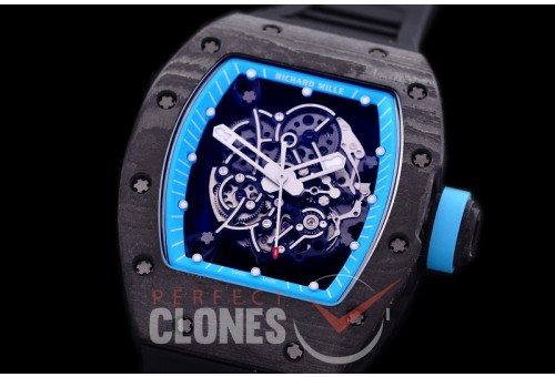 0 0 0 0 RM055-01-031B ZF RM055 Bubba Watson Marina Circult NTPT Limited Edition FC/RU Skeleton Seiko NH05A Mod