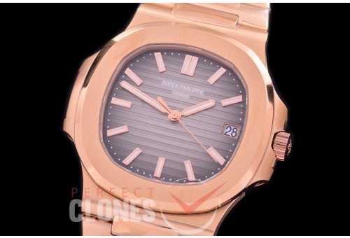 PP00393S PPF Nautilis 5711 RG/RG Brown Miyota 9015 Modified Calibre 324SC