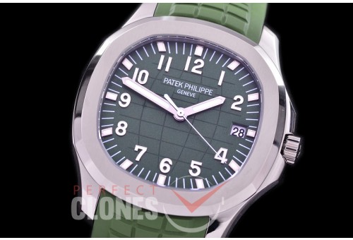 0 0 PPAQ-5167-034 PF Aquanaut 5168-001 42mm SS/RU Green Miyota 9015 Modified Calibre 324SC