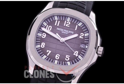 0 0 PPAQ-5167-032 PF Aquanaut 5167 SS/RU Grey Miyota 9015 Modified Calibre 324SC