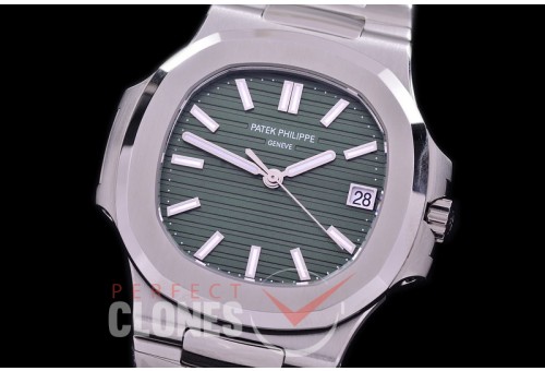 PP00605S 3KF UV Nautilis 5711 SS/SS Green Asian Clone Calibre 324