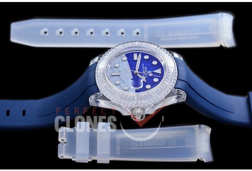 RLS-PL-121 KZF Phantom Lab Collections Submariner 116610 Blue/Grey Galaxy SS/RU SA 3135