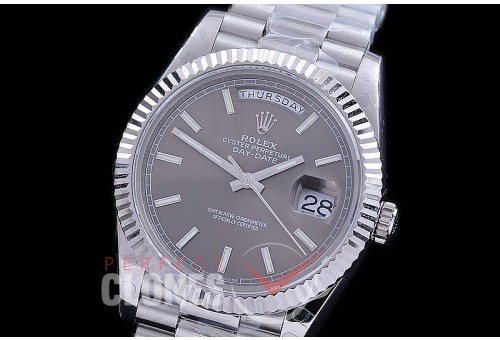 R40DDS10007 228239 SS/SS Dark Rhodium Grey Sticks A-2836