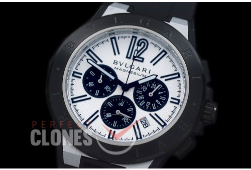 BVL00036 Diagono Magnesium Chronograph PVD/RU Light Grey Jap OS 20