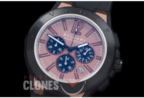 BVL00040 Diagono Magnesium Chronograph PVD/RU Brown Jap OS 20