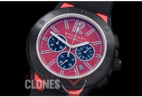 BVL00038 Diagono Magnesium Chronograph PVD/RU Red Jap OS 20