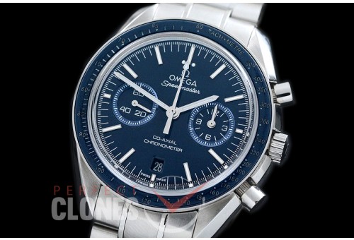 OMSP00713 Speedmaster SS/SS Blue A-7750 Mod to Calibre 9300 Functions