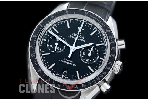 OMSP00711L Speedmaster SS/LE Black A-7750 Mod to Calibre 9300 Functions