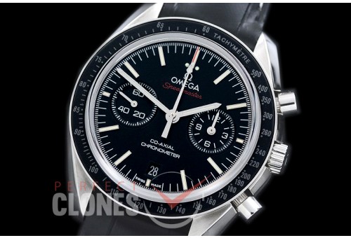 OMSP00712L Speedmaster SS/LE Black A-7750 Mod to Calibre 9300 Functions