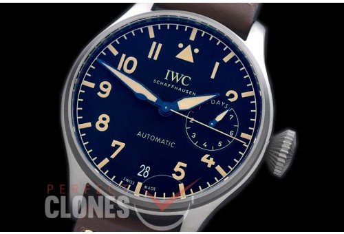 0 0 IWBP00096 ZF Big Pilot Titanium Heritage TI/LE Black A-521111