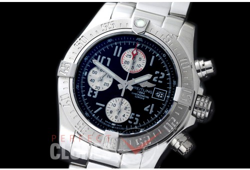 0 BLSA00901S Avenger II Chrono SS/SS Black Num A-7750 28800