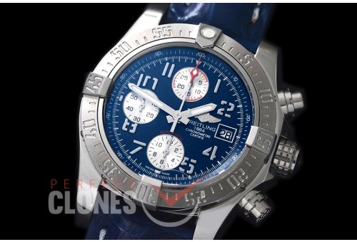 0 BLSA00902 Avenger II Chrono SS/LE Blue Num A-7750 28800