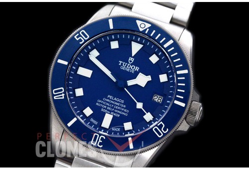0 0 TU00120 XF/VXF M25600TB Pelagos TI/TI Blue V4 Miyota 9015 - Free Rubber Strap !!