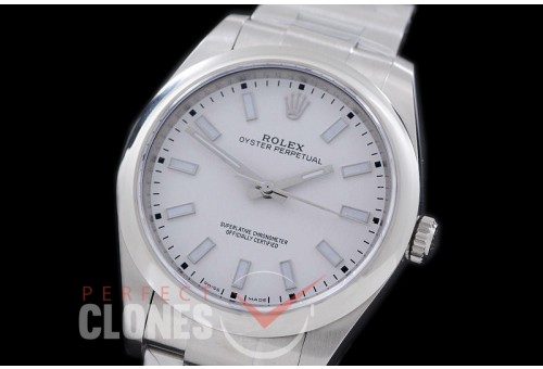 RLOY00026S BP Osyter Perpetual 114300 SS/SS White SA 3132
