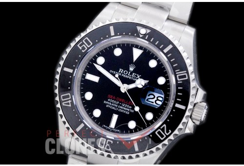 0 0 0 0 0 0 RLSD00973 GMF 2017 43mm Sea Dweller 4000 126600 SS/SS Black SA 3235 904L Steel