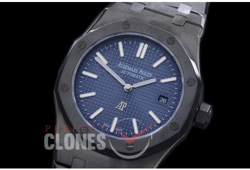 AP15202-153 Royal Oak Jumbo Automatic 15202 PVD/PVD Blue Asian 2813 
