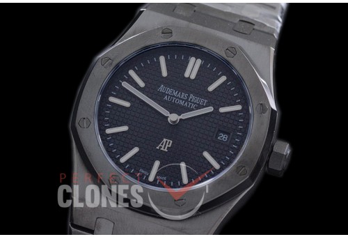AP15202-152 Royal Oak Jumbo Automatic 15202 PVD/PVD Black Asian 2813 
