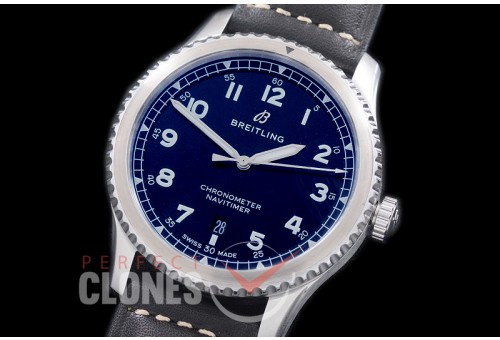 BLNV8-101 Navitimer 8 Automatic 41mm SS/LE Black Numeral A-2824
